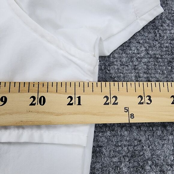 Columbia PFG Shirt Womens Medium White Coors Light CCMF Short Sleeve Hiking Vent - Picture 5 of 16